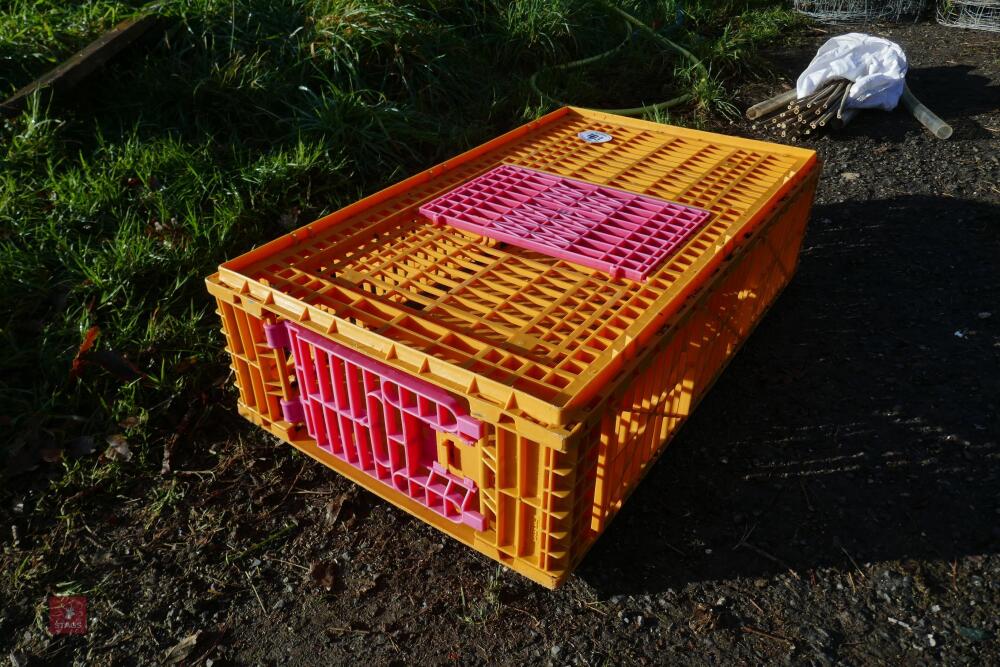 PLASTIC POULTRY CRATE