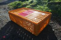 PLASTIC POULTRY CRATE - 6