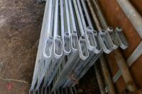 10 x 6' GALVANISED SHEEP HURDLES - 12