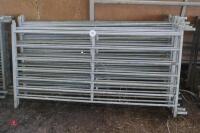 10 x 6' GALVANISED SHEEP HURDLES - 16