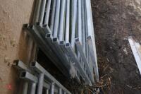 10 x 6' GALVANISED SHEEP HURDLES - 8