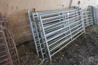 8 x 6' MIXED SHEEP HURDLES - 7