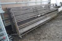 7 11'10'' METAL SHEEP FEEDER - 7