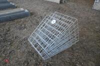 3 WIRE MESH SHEEP HOOK OVER HAY RACKS - 2