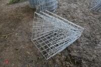 3 WIRE MESH SHEEP HOOK OVER HAY RACKS - 5