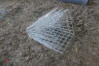 3 WIRE MESH SHEEP HOOK OVER HAY RACKS - 9