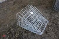 3 WIRE MESH SHEEP HOOK OVER HAY RACKS - 13