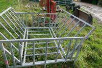 GALVANISED SQUARE SHEEP BALE FEEDER - 5