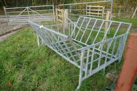 GALVANISED SQUARE SHEEP BALE FEEDER - 6