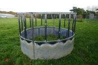 GALVANISED CATTLE ROUND FEEDER - 7