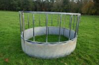 GALVANISED CATTLE ROUND FEEDER