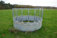 GALVANISED CATTLE ROUND FEEDER