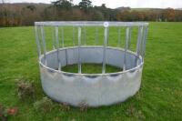 GALVANISED CATTLE ROUND FEEDER - 2