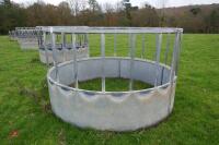 GALVANISED CATTLE ROUND FEEDER - 3