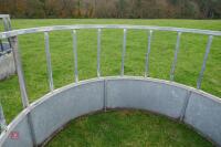 GALVANISED CATTLE ROUND FEEDER - 8