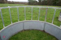 GALVANISED CATTLE ROUND FEEDER - 9