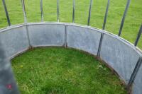 GALVANISED CATTLE ROUND FEEDER - 6