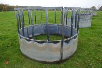 GALVANISED CATTLE ROUND FEEDER - 2