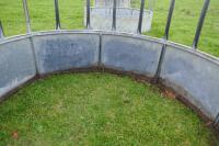 GALVANISED CATTLE ROUND FEEDER - 8