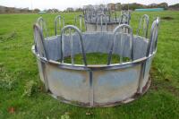 GALVANISED TOMBSTONE CATTLE FEEDER - 2