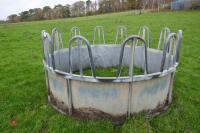 GALVANISED TOMBSTONE CATTLE FEEDER - 2