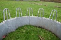 GALVANISED TOMBSTONE CATTLE FEEDER - 8