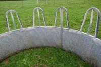 GALVANISED TOMBSTONE CATTLE FEEDER - 9