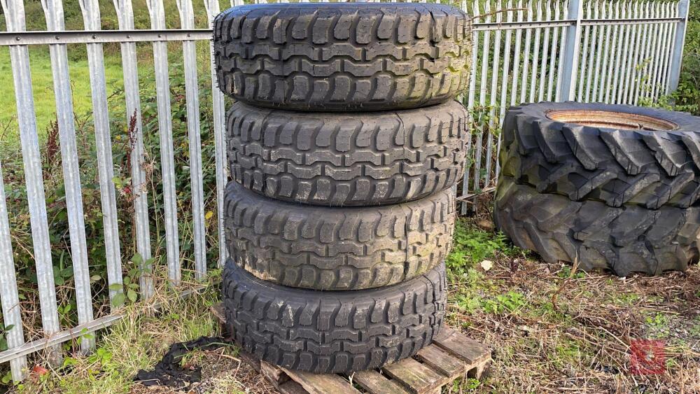 4 - 385/65 R22.5 AGRIP AIR 3 TYRES