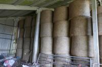 52 ORGANIC ROUND BALES OF HAY (BIDS PER BALE) - 6