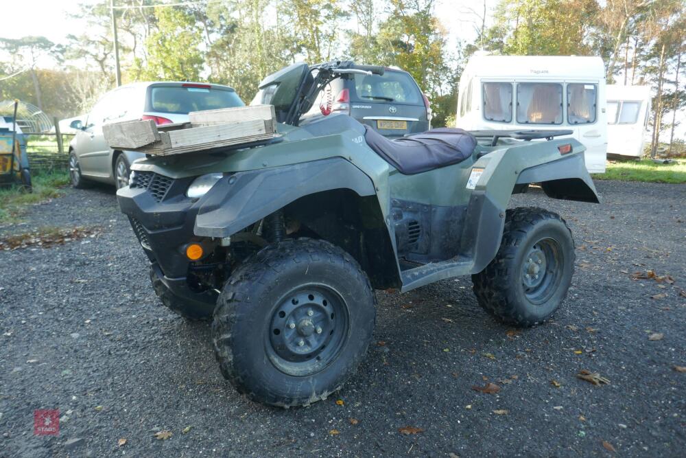 2020 SUZUKI KINGQUAD 500 AXI QUAD BIKE