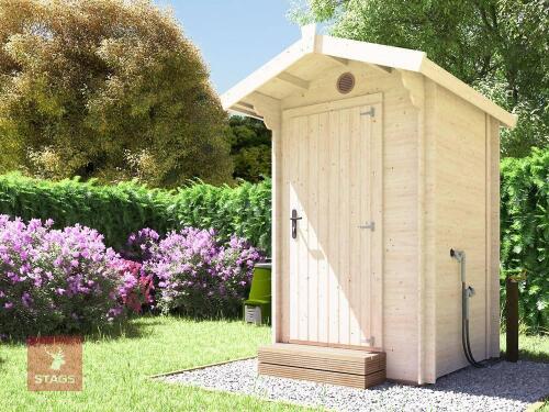 COMPOST TIMBER TOILET