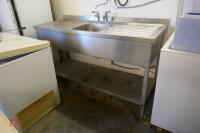 STAINLESS STEEL DOUBLE SINK UNIT - 2