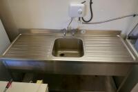 STAINLESS STEEL DOUBLE SINK UNIT - 3