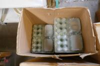 LARGE QTY OVOTHERM PLASTIC EGG BOXES - 6