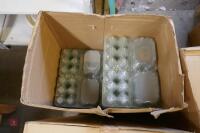 LARGE QTY OVOTHERM PLASTIC EGG BOXES - 9