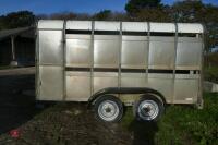 IFOR WILLIAMS 12' LIVESTOCK TRAILER - 3