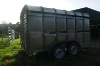 IFOR WILLIAMS 12' LIVESTOCK TRAILER - 14