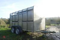 IFOR WILLIAMS 12' LIVESTOCK TRAILER - 22