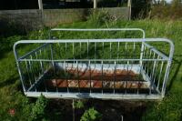 GALVANISED SHEEP RECTANGULAR FEEDER - 4