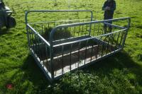 GALVANISED SHEEP RECTANGULAR FEEDER - 6