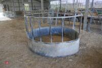 GALVANISED CATTLE ROUND FEEDER - 2