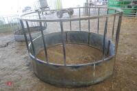 GALVANISED CATTLE ROUND FEEDER - 5