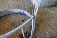 GALVANISED SHEEP ROUND FEEDER - 4