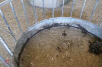 GALVANISED SHEEP ROUND FEEDER - 6