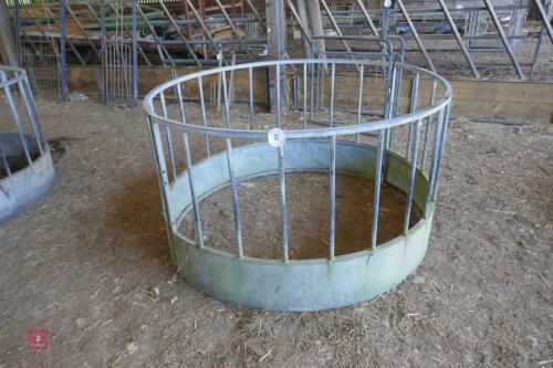 GALVANISED SHEEP ROUND FEEDER