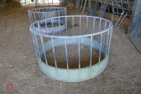 GALVANISED SHEEP ROUND FEEDER - 2