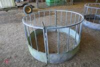 GALVANISED SHEEP ROUND FEEDER - 3