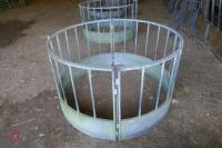 GALVANISED SHEEP ROUND FEEDER - 2