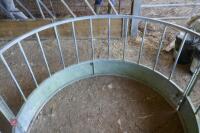 GALVANISED SHEEP ROUND FEEDER - 4