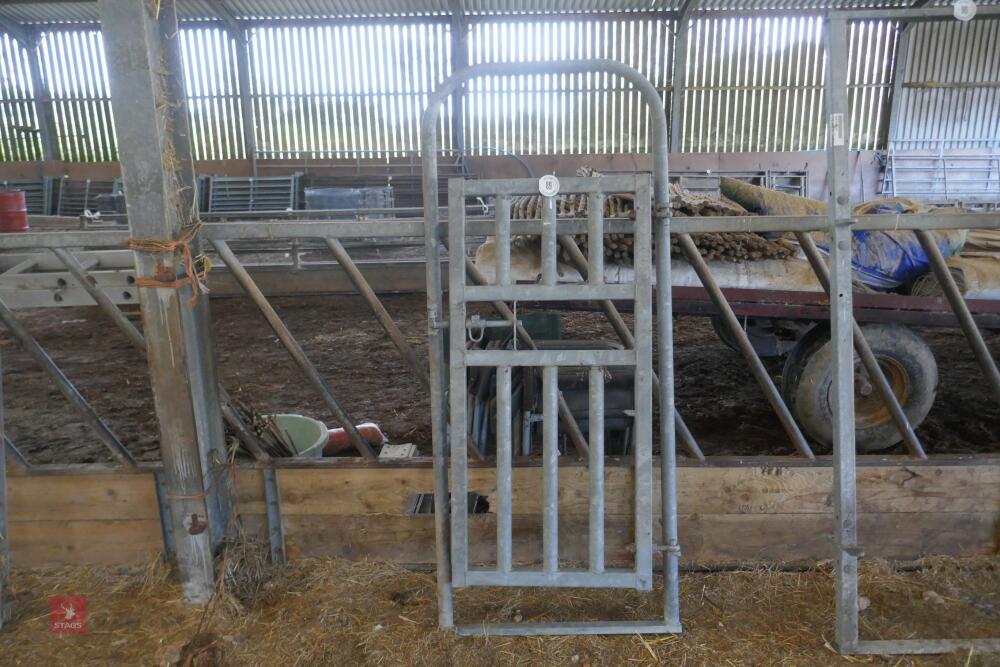 HEAVY DUTY GALVANISED REAR RACE GATE